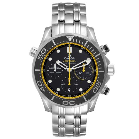 omega seamaster regatta yellow.